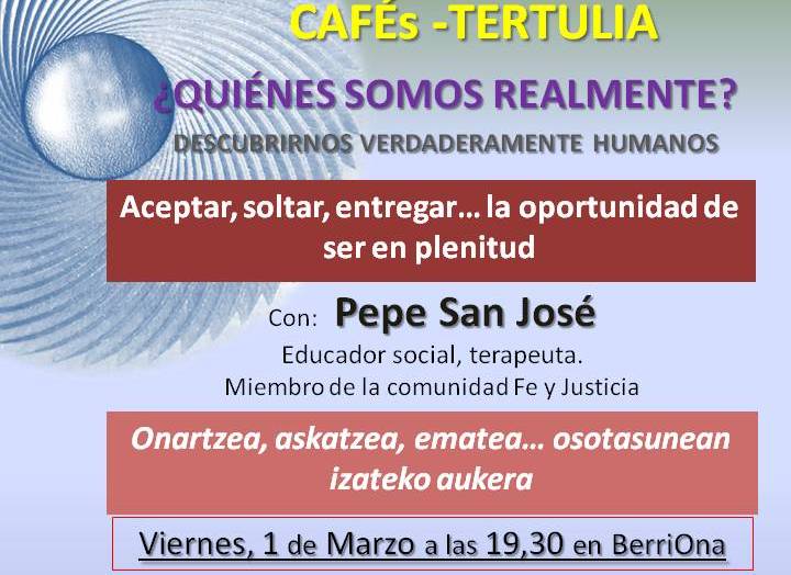 imagen Café Tertulia con Pepe San José
